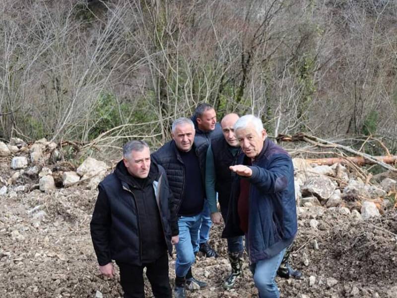 ცაგერის მუნიციპალიტეტში, მეწყრული კერების გააქტიურებამ  ქუთაისი(ჭომა)-ალპანა-მამისონის...